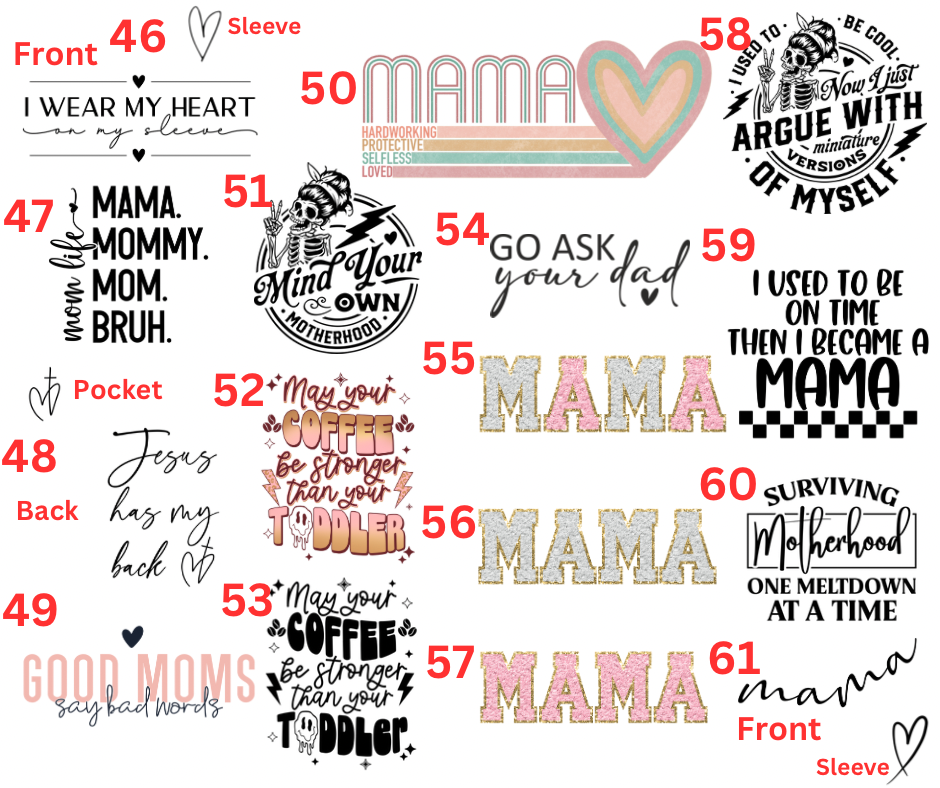 Adult Crewneck Sweatshirt - Mother’s Day