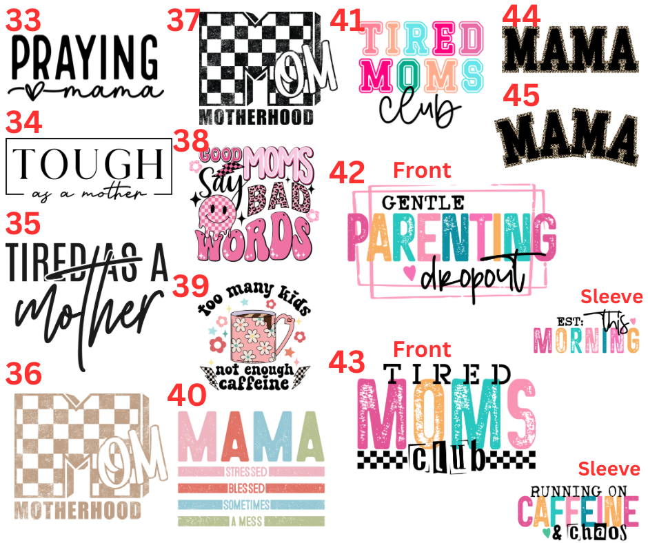 Adult Crewneck Sweatshirt - Mother’s Day