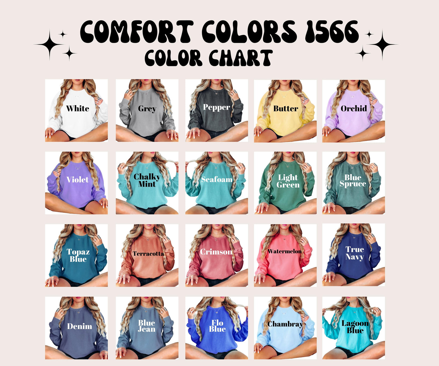 Adult Crewneck Sweatshirt - Comfort Colors - KRH