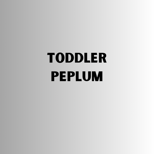 Toddler Peplum