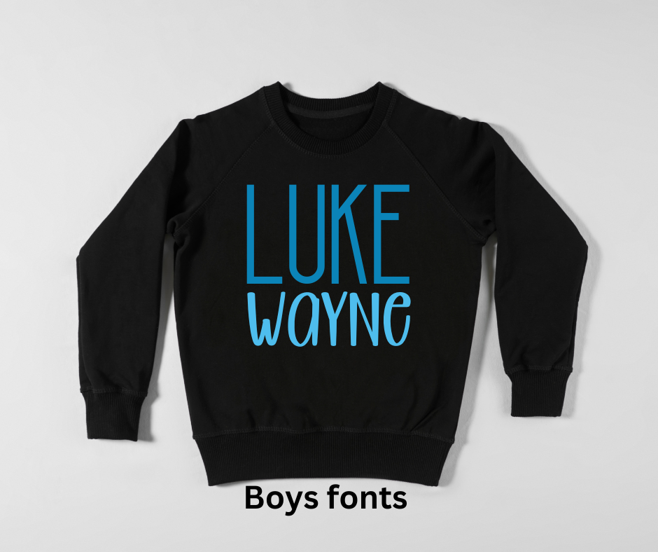 Adult Crewneck Sweatshirt - Gildan - Name Crews